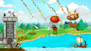game The Catapult: Stickman Pirates mod