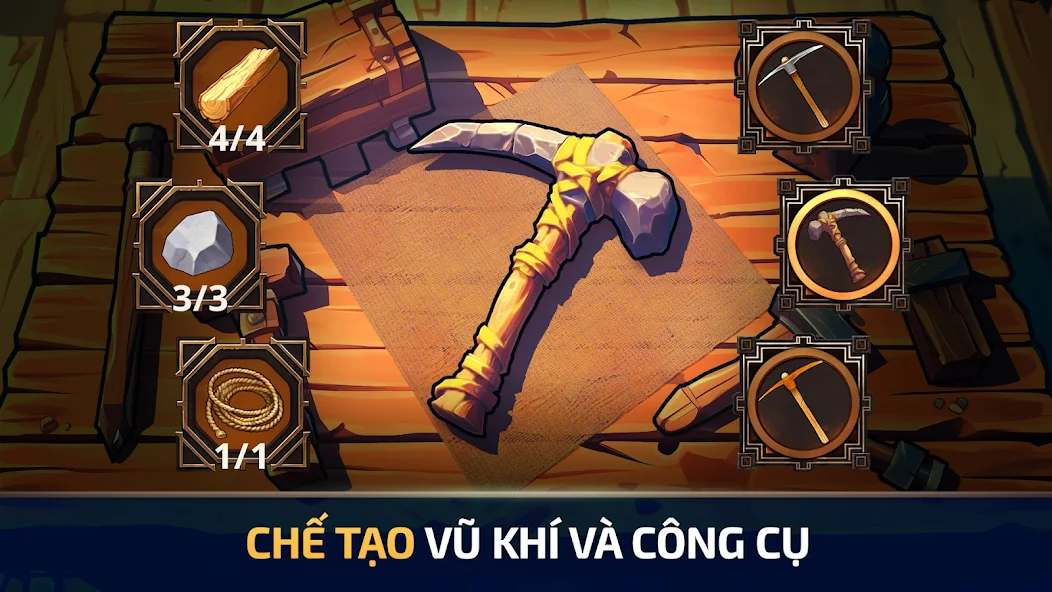 chi tiết công thức chế tạo Survival Island EVO 2
