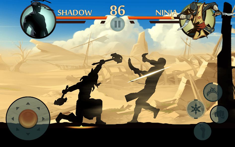 cốt truyện Old Wounds của Sensei Shadow Fight 2 Special