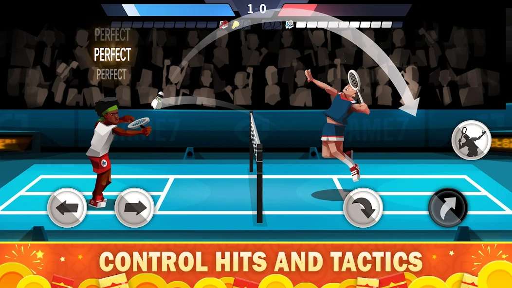 hướng dẫn cách chơi Badminton League