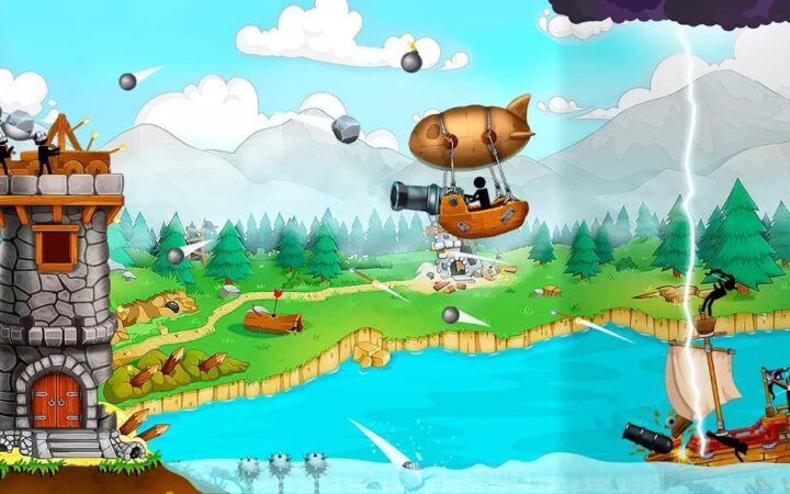Mẹo Qua Màn 30 Trong The Catapult: Stickman Pirates