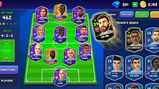 tier list cầu thủ Mini Football mạnh nhất