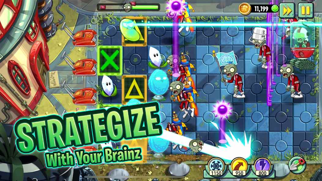 tier list cây mạnh nhất Plants vs Zombies 2