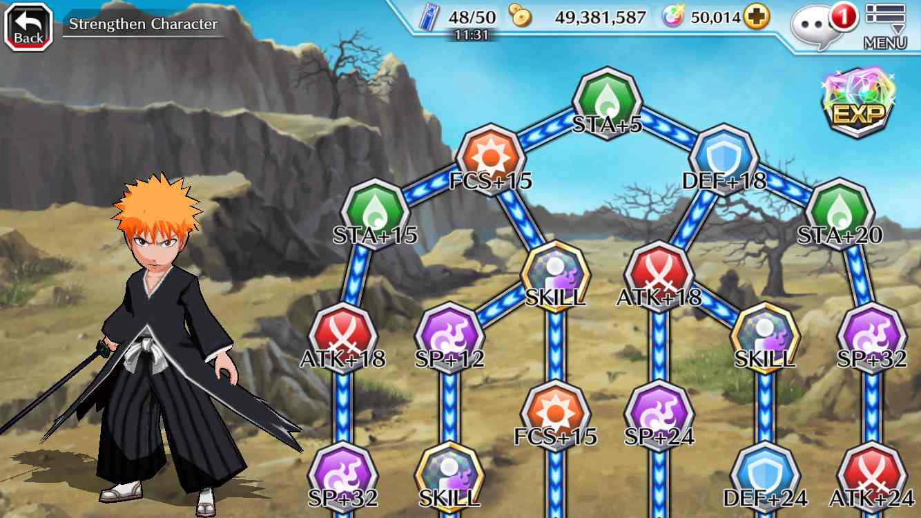 tier list nhân vật mạnh nhất Bleach Brave Souls