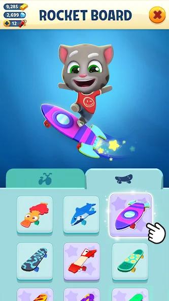 Cách mở khóa toàn bộ nhân vật Talking Tom Gold Run