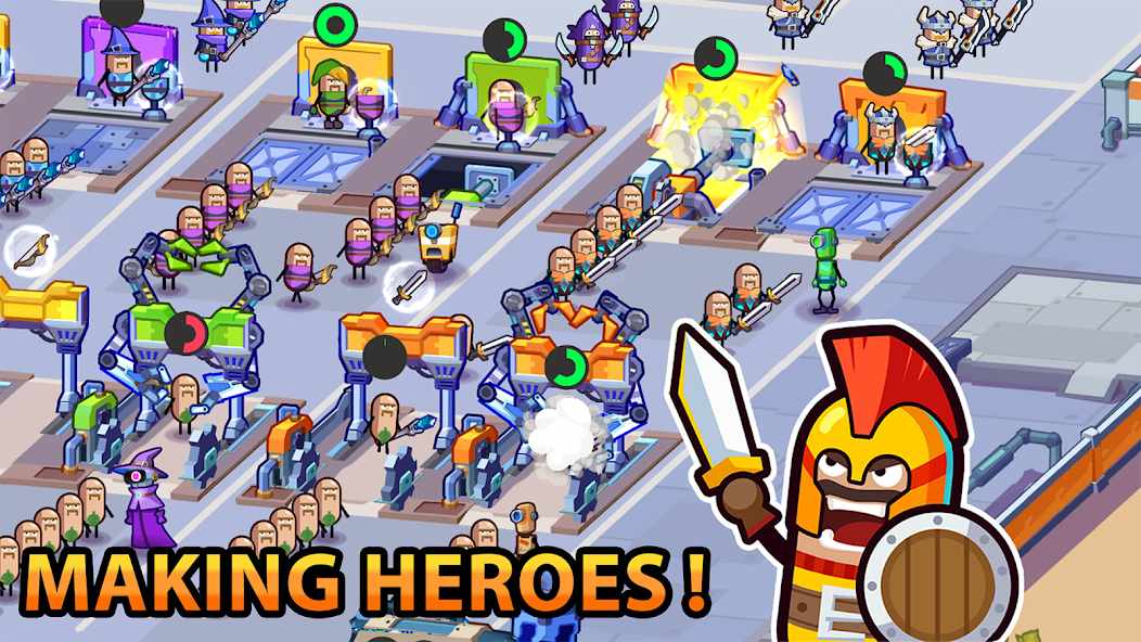 Hero Making Tycoon: Idle Games