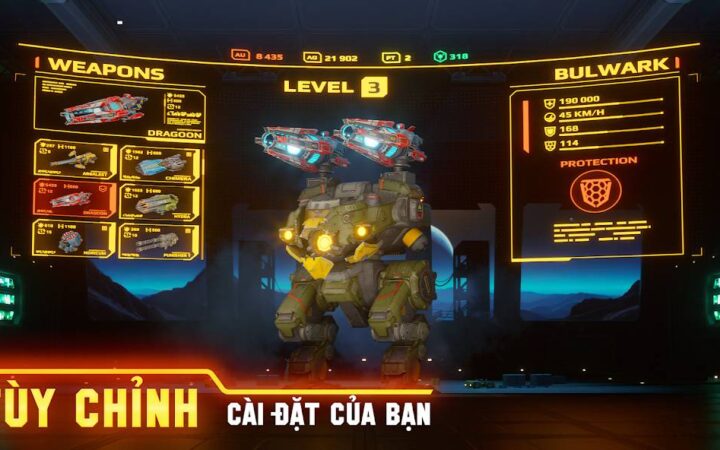 Tier List Robot Mạnh Nhất Trong War Robots Bản 12.2