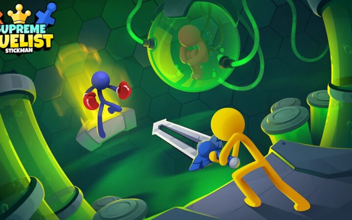 Cách Chơi Supreme Duelist Stickman 2 Người Trên Cùng Một Máy