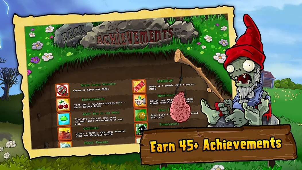 danh sách đầy đủ 49 loại cây Plants vs Zombies